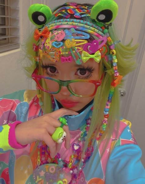 Cybr Grl, Decora Kei Fashion, Decora Outfits, Decora Girl, Decora Aesthetic, Decora Harajuku, Harajuku Decora, Kei Fashion, Harajuku Fashion Street