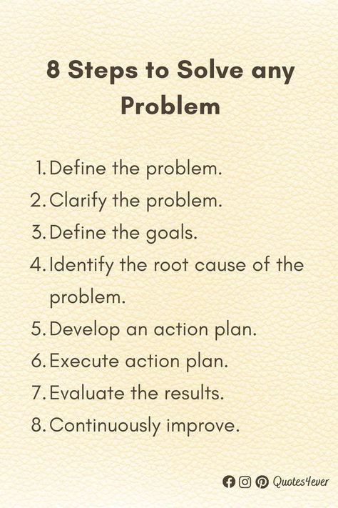 Steps To Solve A Problem, Every Problem Has A Solution Quote, Sometimes You Are The Problem, Quotes About Problem Solving, Problem Solving Quotes, Solution Quotes, Wisdom Quotes Truths, Problem Solving Worksheet, Problem Quotes