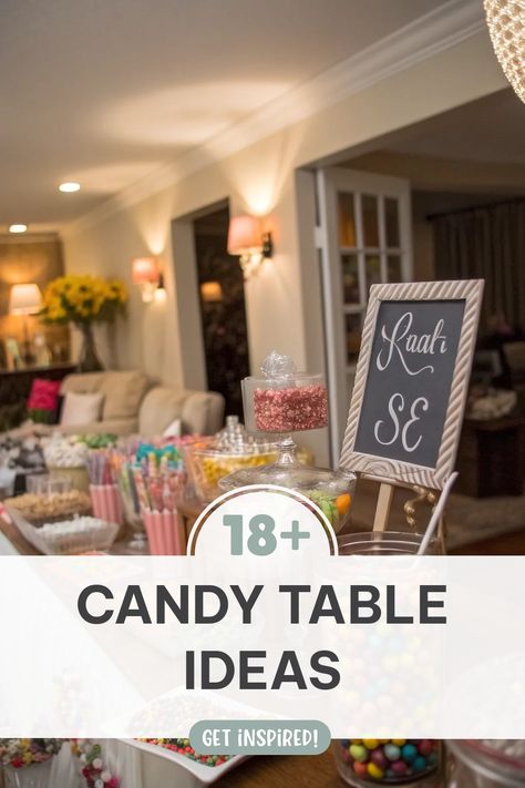 Candy Table Ideas: Explore vibrant color schemes to make your candy table pop with joy!