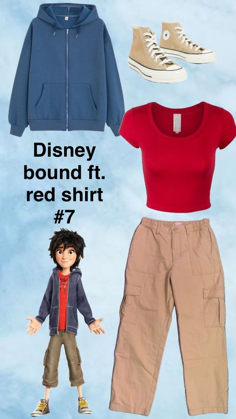 #bigherosix #disney #disneybound Pixar Outfit Ideas, Avatar Disneybound, Marvel Disneybound, Pixar Disneybound, Goofy Movie, Disneyland Outfits, Halloween Costumes Friends, Character Inspired Outfits, Disney Inspired Outfits