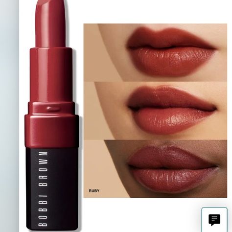 Crushed Lipstick
BOBBI BROWN Crushed Lip Color Bobbi Brown, Red Lipstick Brown Skin, Bobby Brown Lipstick, Warm Red Lipstick, Brown Lipstick Shades, Colours 2023, Ruby Lipstick, Bobbi Brown Lipstick, Warm Makeup