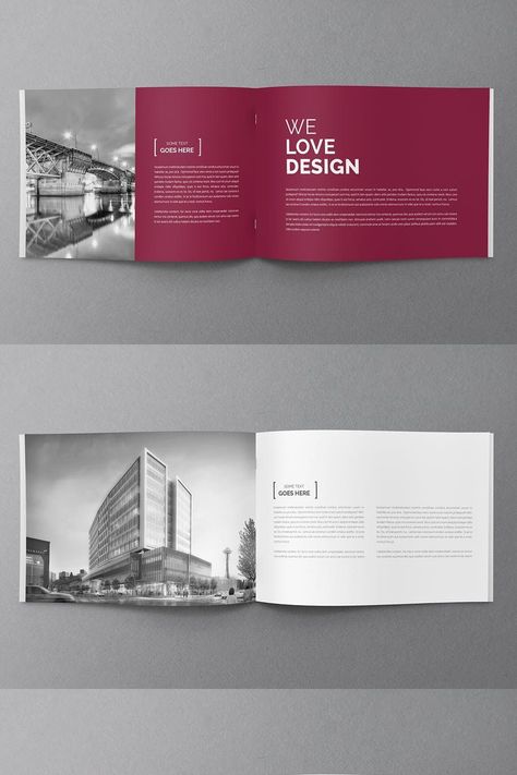 Inspirational Graphic Design, Graphic Design Layout, Layout Graphic Design, Design De Configuration, Layout Print, Architecture Brochures, Architecture Business, Architectural Portfolio, Indesign Layout