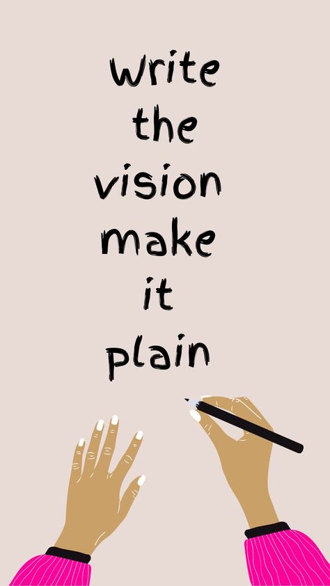 Christian Girl Quotes |Christian Girl Quotes "write the vision make it plain.| Prayer Journal|Prayer Notes| Christian Girl Quotes, Write The Vision, Bible Verses For Women, Quotes Christian, Christian Girl, Journal Writing Prompts, Prayer Board, Girly Quotes, Write It Down