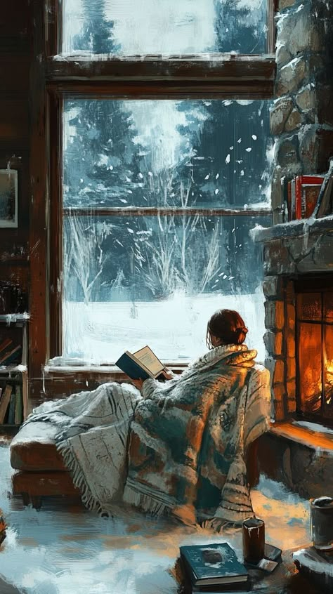 Xmas Playlist, Winter Drawing Ideas, Winter Drawing, Winter Drawings, Winter Illustration, Interior Vintage, Magical Winter, 캐릭터 드로잉, Halloween Vintage