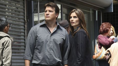 YES!! Two new Nikki Heat novels by Richard Castle are scheduled, starting with 'High Heat' in October. Rick Castle, Castle 2009, Fall Tv Shows, Castle Abc, Castle Series, Castle Tv Series, Richard Castle, Castle Tv Shows, Castle Beckett