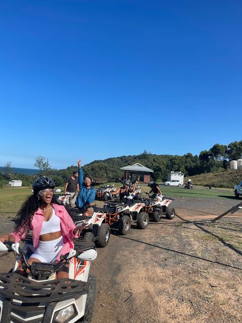 Ballito quad biking | girls trip | Birthday weekend 🎉 Cabin Trip Birthday Ideas, Birthday Trip Aesthetic, Girls Trip Black Women, Campaigns Ideas, Birthday Trip Ideas, Cousins Aesthetic, Black Girls Trip, Birthday Vacay, Cousins Trip