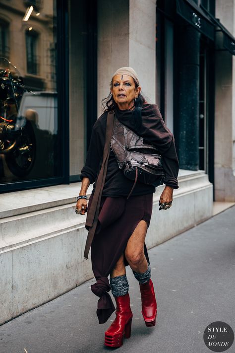 Michelle Lamy, Michele Lamy, Reportage Photography, Anti Fashion, Advanced Style, Ageless Style, Streetstyle Fashion, Eclectic Fashion, School Fashion