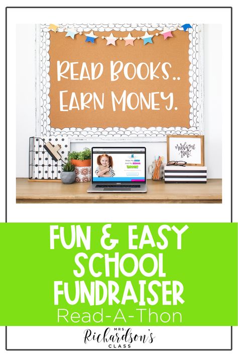 Classroom Fundraiser Ideas, Read A Thon Ideas, Parent Teacher Organization Fundraiser, Read A Thon Fundraiser, Elementary Pto Fundraisers, Easy School Fundraisers, School Fundraiser Incentives, Elementary Library Rewards, Ways To Fundraise