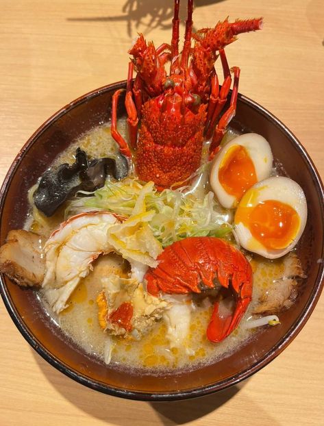 Japanese Lobster Ramen The post Japanese Lobster Ramen appeared first on Alo Japan. Tokyo Food, Dream Food, Anime Food, Asian Food, Korean Food, Fish And Seafood, Pretty Food, Japanese Food, Asian Recipes