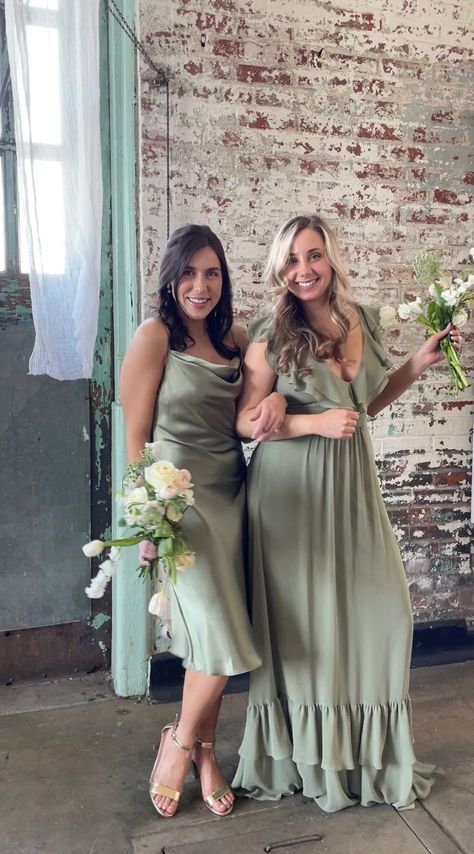 Light Green Bridesmaid, Light Green Bridesmaid Dresses, Eucalyptus Bridesmaid Dress, Eucalyptus Bridesmaid, Bridesmaid Color, Davids Bridal Bridesmaid Dresses, Bridesmaid Dresses Boho, Bridesmaid Colors, Bridal Bridesmaid Dresses