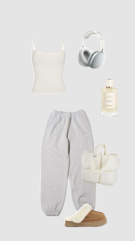 #cozy #cozyoutfit #outfit #outiftinspo #uggs #tracksuit #cute Uggs Outfit, Cozy Outfit, Cute Everyday Outfits, Casual Summer Outfits, School Outfits, Everyday Outfits, Summer Outfits, Casual Outfits, Cute Outfits