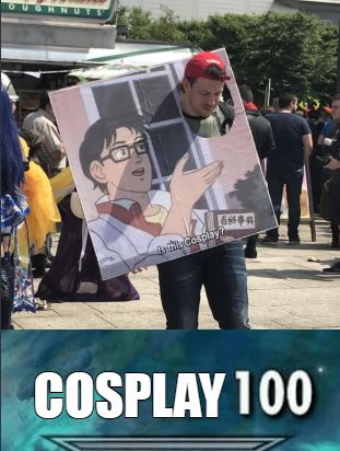 Cosplay Ideas Men, Funny Anime Pictures, Cosplay Memes, Quick Pics, Humor Hilarious, Hilarious Memes, Anime Pictures, Crazy Funny Memes, Funny Love