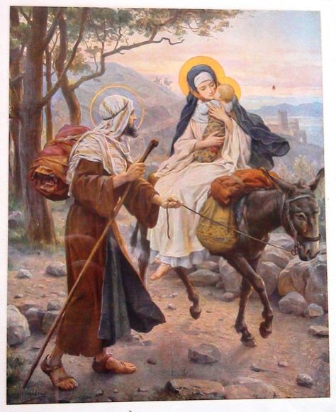 Second Sorrow of Mary: The flight into Egypt Seven Sorrows Of Mary, 7 Sorrows Of Mary, Sorrows Of Mary, The Flight Into Egypt, Flight Into Egypt, Jesus In The Temple, Way Of The Cross, Daughter Of The King, The Prophecy