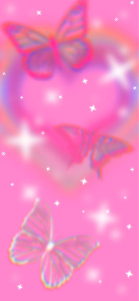 Y2k Aesthetic Wallpaper Pink, Pretty Stars, Y2k Aesthetic Wallpaper, Holographic Wallpapers, Y2k Background, Heart Iphone Wallpaper, Y2k Wallpaper, Wallpaper Cute, Iphone Wallpaper Photos