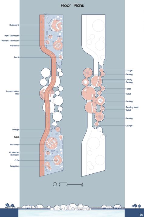 Bubble Link | Concept Architecture Project Beach Architecture Concept, Architecture Bubble Diagram, Bubble Architecture, Arch Concept, Bubble Diagram Architecture, Condominium Architecture, Waterfront Architecture, Landscape Architecture Diagram, Floating Architecture