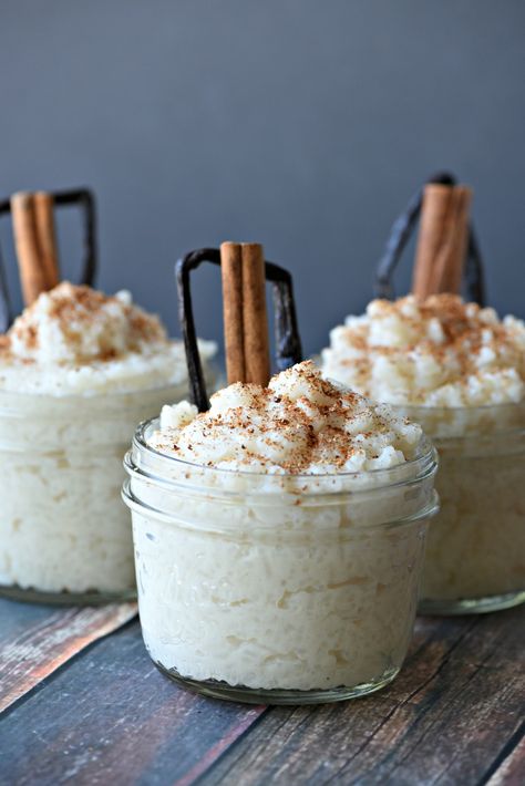 Dairy Free Rice Pudding Lactose Free Rice Pudding, Dairy Free Rice Pudding, Vegan Rice Pudding, Homemade Rice Pudding, Pudding Rice, Dairy Free Pudding, Pudding Banana, Lemon And Coconut Cake, Vegan Pudding