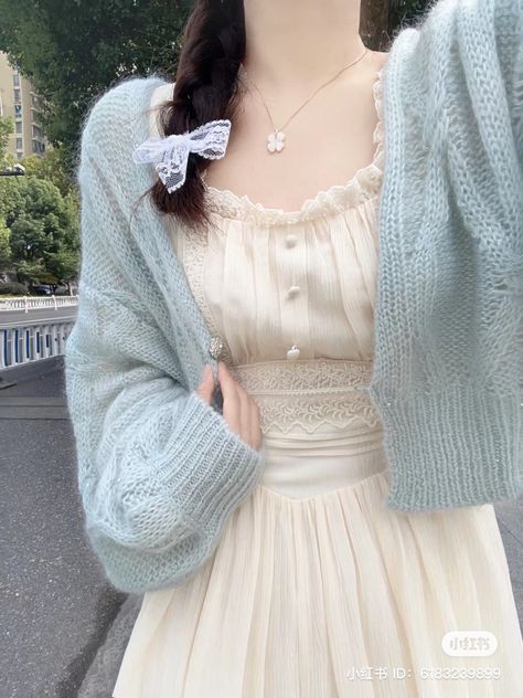 Feminine Outfit, Really Cute Outfits, Honeydew, Girly Outfits, Casual Style Outfits, Kawaii Fashion, Modest Outfits, Asian Fashion