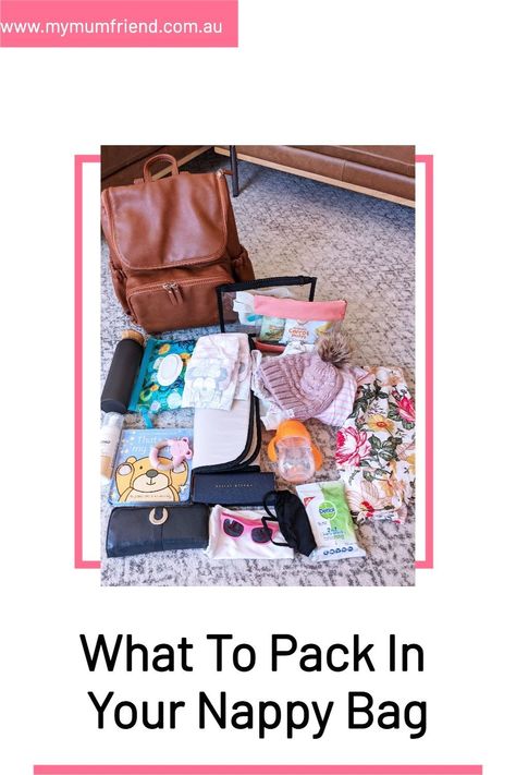 My must have nappy bag essentials Nappy Bag Essentials, Nappy Bag, Motherhood Journey, Baby Tips, Bag Essentials, What To Pack, Baby Hacks, Sydney Australia, 12 Months