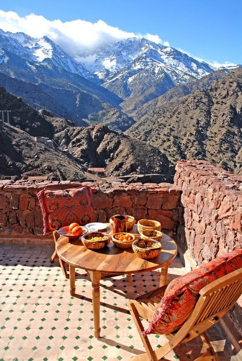 Kasbah du Toubkal Tanger Morocco, Travel Greece, Visit Morocco, Green Travel, Morocco Travel, Marrakech Morocco, Art Food, Atlas Mountains, Africa Travel