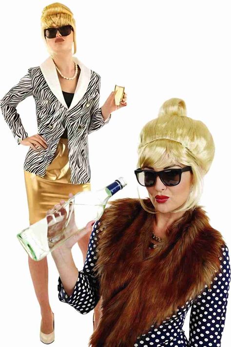 Absolutely Fabulous (Ab Fab) Patsy Fancy Dress Costume - 90s Fancy Dress Ideas 90s Fancy Dress Ideas, Patsy Ab Fab, Absolutely Fabulous Patsy, Patsy And Eddie, 90s Fancy Dress, Fancy Dress Ideas, Patsy Stone, Joanna Lumley, Ab Fab