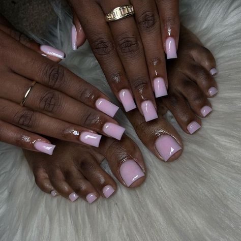 Matching Nail And Feet Set, Short Nail And Toes Matching Ideas, Matching Nail And Toe Sets, Matching Nails And Toes, Nails And Toes Matching, Nails And Toes, Matching Nails, Nails Sets, Nails Toes