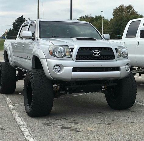 Lifted Toyota Tacoma, Toyota Tacoma Lifted, Pickup Truck Camper, Pickup Trucks Toyota, 2nd Gen Cummins, 2006 Toyota Tacoma, Tacoma Mods, Toyota Tacoma 4x4, Tacoma Toyota