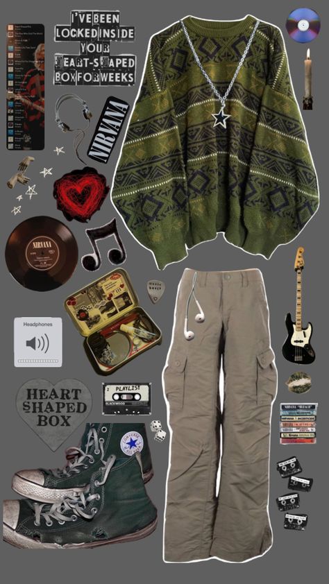 💿OUTFIT INSPO💿 Earth Grunge Outfits, Outfit Inspo Cottagecore, Therian Outfits, Naturecore Aesthetic, Goblincore Outfits, Grunge Fits, Silly Clothes, Mode Hippie, Earthy Outfits