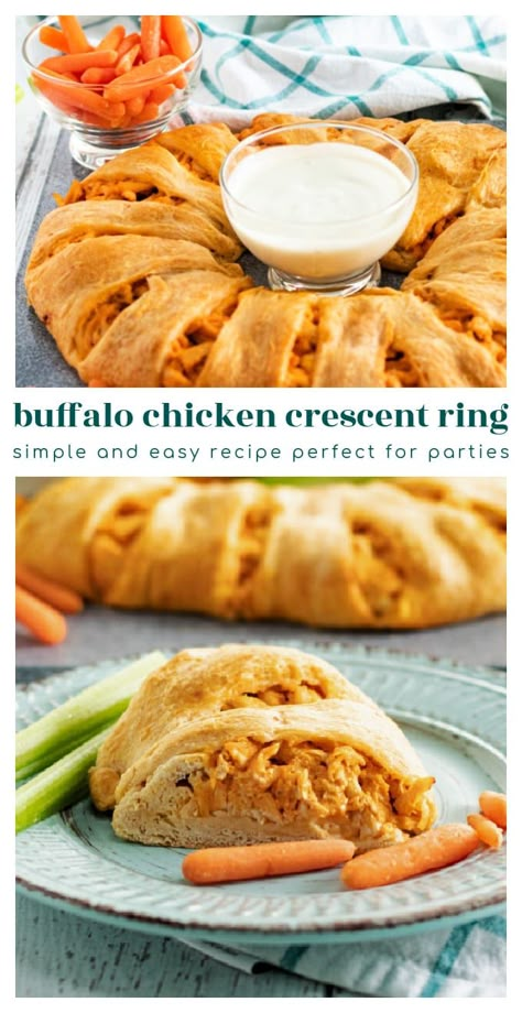 Buffalo Chicken Wreath Recipe, Buffalo Crescent Ring, Buffalo Chicken Cresent Roll Ring, Buffalo Chicken Dip Crossiant, Buffalo Chicken Dip Crescent Rolls, Buffalo Chicken Ring Crescents Recipe, Buffalo Chicken Crescent Ring, Buffalo Chicken Crescent Rolls, Buffalo Chicken Crescent