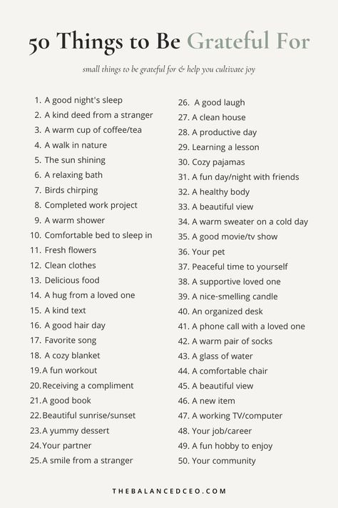 List of Things to Be Grateful For Positive Things To Do For Yourself, Things To Be Greatful For List, Things Grateful For, Things I’m Grateful For List, Things I'm Grateful For, Journaling Gratitude Ideas, My Interests Ideas, What Im Grateful For List, Things To Be Excited About