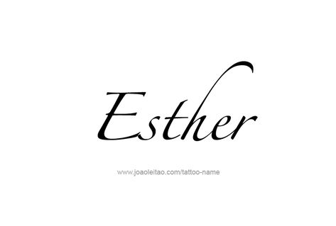 Esther Name Design, Ester Tattoo, Esther Name, Esther Garcia, Tattoo Design Name, Queen Esther, Tattoo Font, Name Tattoo Designs, Design Name