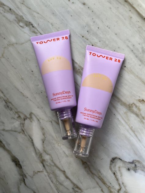 Tower 28 Foundation, Tower 28 Skin Tint, Makeup Inventory, Sephora Wishlist, Sunscreen Foundation, Tinted Mineral Sunscreen, Tower 28 Beauty, Makeup Pinterest, Sunscreen For Sensitive Skin