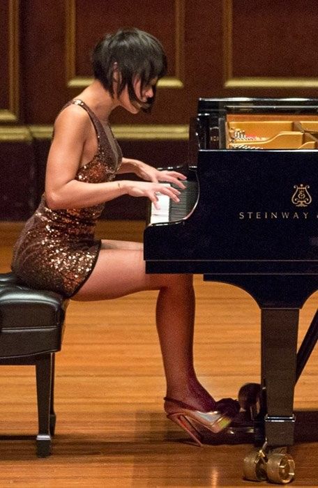 Yuja Wang, Khatia Buniatishvili, Classical Musicians, Photo To Art, The Piano, Music Photography, All Music, Music Love, The Conjuring