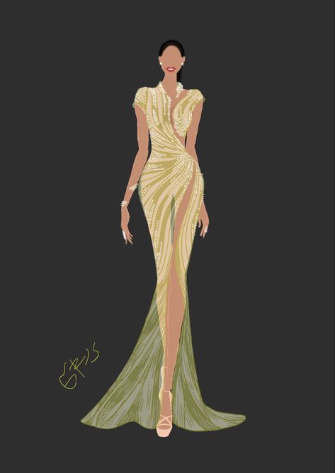 Desings Clothes Draw Model, Vegas Glam, Gown Sketch, Pageant Prep, Doctor Dress, Detailed Dress, Fashion Illustrations Techniques, Fashion Design Dress, Pageant Gowns