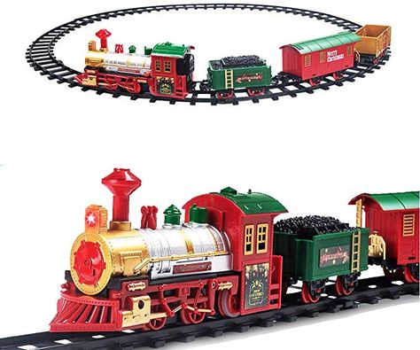 Christmas Tree Train Set, Christmas Tree Train, Christmas Train Set, Locomotive Engine, Christmas Express, Chrismas Gifts, Battery Operated Lights, Christmas Train, Thomas The Train