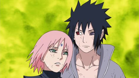 Sakura saves Sasuke Naruto, Anime