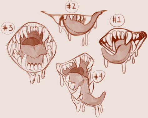 Mouth Drawings, Mouth References, Anime Mouth Drawing, Anime Mouths, Teeth Art, Drawing Face Expressions, Mouth Drawing, Lips Drawing, Makeup Eyes