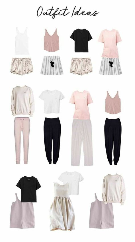 Pajama Capsule Wardrobe, Lounge Wear Capsule Wardrobe, Lounge Wear Capsule, Loungewear Capsule Wardrobe, Lounge Wear Outfits, Loungewear Capsule, Capsule Wardrobe Outfits, Capsule Wardrobe Ideas, Loungewear Outfits