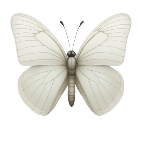 AI emoji generated from the prompt: White butterfly Ios Emoji Iphone Aesthetic, Emoji Icon Aesthetic, Ios Emoji Stickers, Cute Ios Emoji, Fairy Emoji, Ios18 Emoji, Butterfly Emoji, White Emoji, Emojis Aesthetic