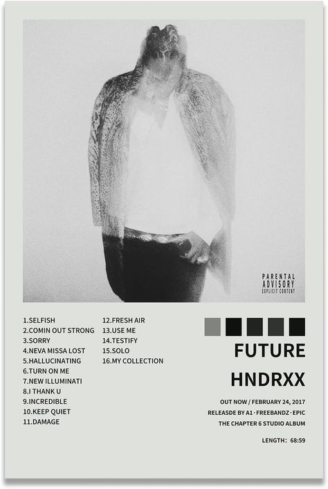 Amazon.com: Aorozhi Rapper posters Future Poster HNDRXX Music Album Cover Posters Canvas Wall Art Picture Print Modern Family Bedroom Decor 12x18inch Unframed: Posters & Prints Future Album Cover Poster, Hndrxx Album Cover, Future Rapper Album Cover, Future Rapper Poster, Room Decoration Posters, Future Poster Rapper, Album Poster Cards, Album Cover Wall Decor Pictures, Hndrxx Future