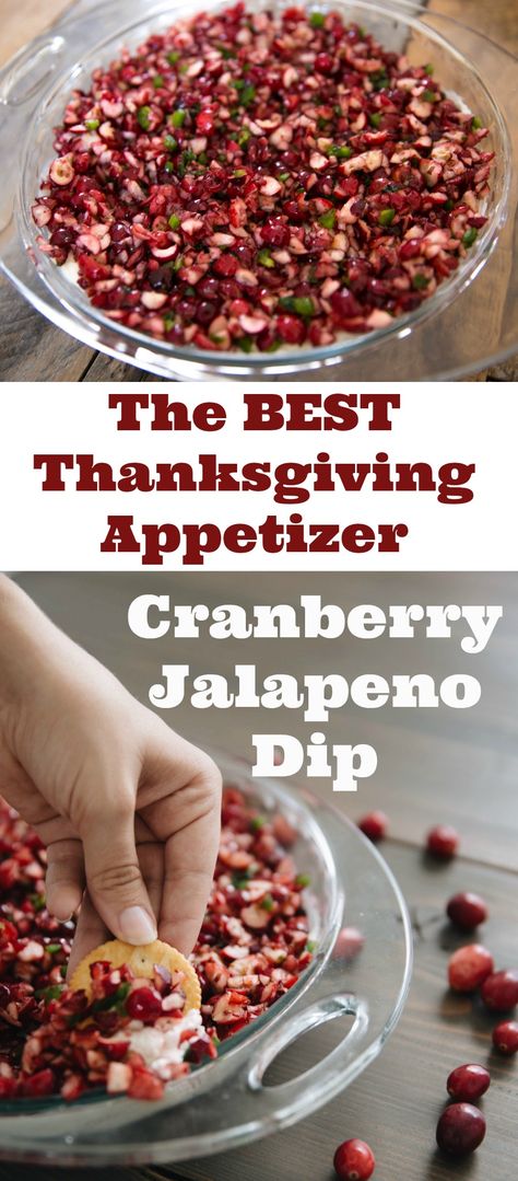 Everyone who eats this dip asks for the recipe. It's one of the best appetizers I've had in a long time - cranberry, jalapeno, cream cheese and green onion all make for a spicy, tangy and sweet meal. This is perfect for Thanksgiving and Christmas and the holidays are right around the corner! Try this Cranberry Jalapeno Dip - I promise you'll be addicted! Cranberry Dip. Thanksgiving Appetizer. Thanksgiving Recipe. Cranberry Recipe. Cranberry Jalapeno Cream Cheese, Cranberry Jalapeno Dip, Jalapeno Cream Cheese, Jalapeño Dip, Cranberry Dip, Best Thanksgiving Appetizers, Cranberry Jalapeño, Thanksgiving Appetizer, Jalapeno Dip