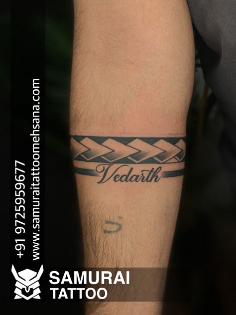 Name Band Tattoo Design, Band Tattoo With Name, Boys Tattoo Design, Tattoo For Boys, Boys Tattoo, Band Tattoos For Men, Tattoo Band, Dumbbell Exercises, Band Tattoos