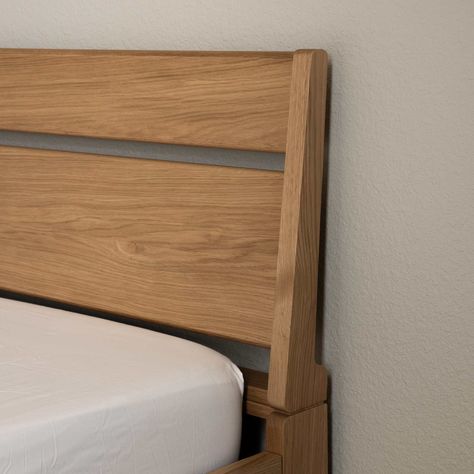 Our sustainable solid oak and walnut Cassa Bed with meticulous craftsmanship and contemporary design will bring a modern touch to your bedroom. #SustainableLiving #moderndesign . . . #interiordesign #woodfurniture #contemporaryfurniture #InteriorDesign #scandinaviandesign #midcenturymodern #mossdesignus #modernfurniture #midcenturymoderndesign #contemporaryhome #appartmentliving #ScandinavianHome #furnituredesign #homeinspiration #bed #bedframe #bedroom #storagebed #oakfurniture #cozyhome #... Walnut Bed Frame, Moss Design, Minimalist Bed Frame, Walnut Bed, Oak And Walnut, Modern Bed Frame, Minimalist Bed, Design Bed, Oak Furniture