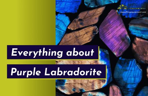 Purple Labradorite: The Magical Gemstone for Empowerment Purple Labradorite Meaning, Labrodite Meaning, Purple Meaning, Purple Fire, Life Symbol, Purple Labradorite, Labradorite Jewelry, Evil Spirits, Types Of Stones