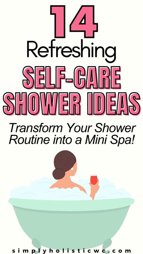 The Ultimate relaxing shower routine...to Refresh Your Mind and Body. Woman shower Self Care Spa Day, Mini Spa, Spa Day At Home, Shower Routine, Holistic Wellness, Wellness Tips, Shower Ideas, Body Care, Self Care