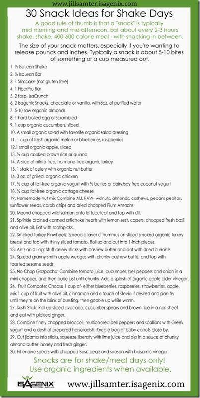 Isagenix Shake Recipes, Isagenix Snacks, Isagenix Recipes, 600 Calorie Meals, Isagenix Shakes, Isagenix Cleanse, 30 Day Cleanse, 100 Calorie Snacks, Nutritional Cleansing