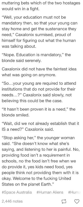 Young need no food Part 2 | Education and food | Humans are Space Orcs, Earth is Space Australia Space Orcs Tumblr, Earth Is Space Australia Tumblr, Humans Are Space Orcs Rage, Human Alien Stories, Humans Are Weird Tumblr Aliens Period, Humans In Space Tumblr, Human Space Orcs, Space Australia Humans Are Weird, Humans Are Space Orcs Scary