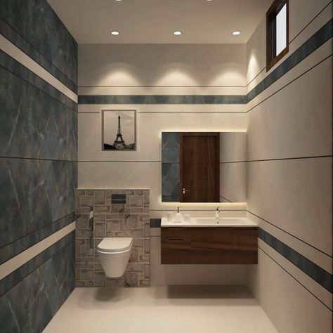 50 Stylish and Modern Bathroom Design Ideas | Cerajot Ceramic | Tiles Toilet Tiles Design, Latest Bathroom Tiles Design, Washroom Tiles Design, Latest Bathroom Tiles, Bathroom Tiles Design, Washroom Tiles, Bathroom Wall Tile Design, Latest Bathroom Designs, Colorful Bathroom Tile