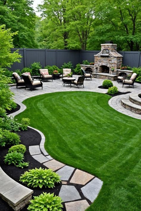 Landscaping Ideas For Backyard With Pool, Ideas For Backyard Landscaping, Backyard Landscaping Inspiration, Big Yard Landscaping Ideas, Backyard Renovations On A Budget, California Backyard Landscaping, Modern Backyard Landscaping Designs, Renovations On A Budget, Patio Renovation