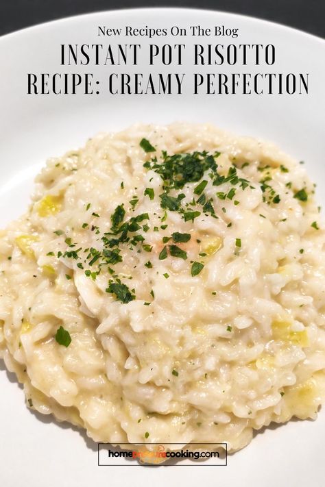 Discover the secret to making the creamiest Parmesan Risotto using your Instant Pot. This guide is perfect for those looking for easy Instapot Risotto Recipes. Dive into the world of Risotto Recipes, and see how the Thermomix can help too. Whether you're in Essen or anywhere else, this Instant Pot Recipes Risotto will be your new favorite dish! Visit homepressurecooking.com for more risotto recipes. Risotto Instant Pot, Instant Pot Risotto, Easy Risotto, Risotto Recipes Easy, Christmas Potluck, Parmesan Risotto, Recipes Instant Pot, Risotto Recipe, Creamy Parmesan