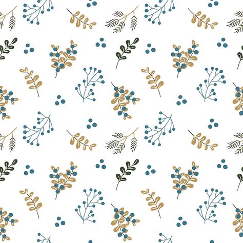 White Christmas Card, Snowflakes Drawing, Christmas Seamless Pattern, Hand Drawn Cards, Cool Pictures For Wallpaper, Christmas Doodles, Winter Plants, Pine Branches, Tiktok Account